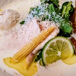 ラーメン あんず - 白い冷製麺  限定