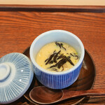 お料理 さいとう - 清水漁港きくらげ、蛤の茶碗蒸し