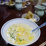 味満ん - 白子雑炊