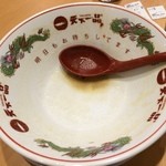 天下一品 - 【2014年07月】当然の完食！