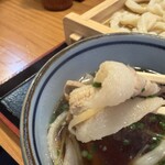 うちたて家 - 豚バラ肉　辛うじて食前　撮り忘れるところでシタ^_^;
