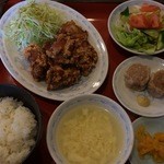 Chuugokuryouri Kouran - から揚げ定食850円