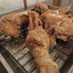 よか鶏 - ひな鶏の半身揚げ