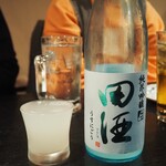 すし居酒屋 樽 - 田酒 純米吟醸 生 うすにごり
