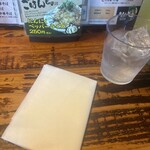麺屋久兵衛  - 紙エプロンくださいました（感謝）