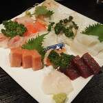 すし居酒屋 樽 - お刺身盛り合わせ