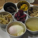 たまゆらん - 6種の小鉢のごはんセットのアップ(2012.09)