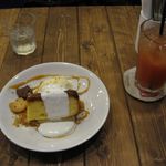 たまゆらん - リンゴのケーキセット(2012.10)