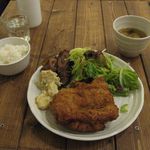 たまゆらん - フライドチキンのご飯セット(2013.02)