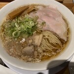 中華そば おにぎり ◯△ - 背脂醤油