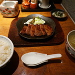 べこ政宗 - 仙台味噌・とろ牛たん定食【2,350円】（2015/3/19）