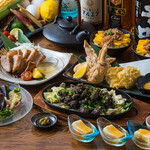 鶏肴と麦けむり - 料理写真:季節コース(けむりコース)夏ver(6.7.8月)