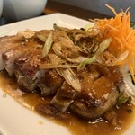 Arc-en-ciel - トンテキアップ。肉厚で食べれば口の中は口福‼️