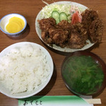 Hiro - 鳥唐定食　700円