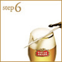 step6:フォームカッターで泡を切ります