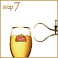 step7:正しい泡の量は指2本分！（2 finger)