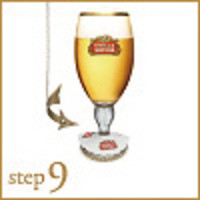 step9:コースターに乗せ提供します！