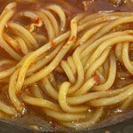 なにわ大衆酒場の赤い星 - 麺アップ