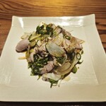 焼肉ホルモンさっちゃん家 - コブクロポン酢和え　680円