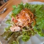 和sian-cafe aimaki - ソムタムハーフサイズ♪