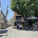 茗荷茶屋 - 遠くから