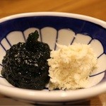 北子 - 山わさび海苔和え（400円）