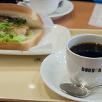 ドトールコーヒーショップ - 料理写真:朝カフェセット(390円)