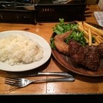 東京ブッチャーズ - 肉屋のステーキプレート９００円也