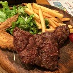 東京ブッチャーズ - ステーキのアップ