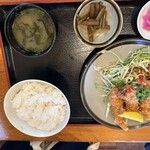 喰進房 - エビフライ定食→1390円