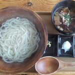 うどん製麺 みきや - 料理写真:肉汁うどん（温・冷）・釜揚げうどん920