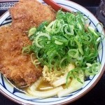 Marugame Seimen - 150130Ｗカツカレーうどん（並）590円