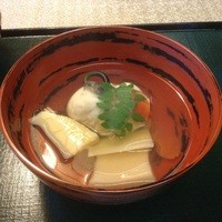 嵐山熊彦 たん熊北店 - 貝柱のしんじょう