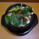 テジャングム - 豆腐チゲ