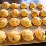 今中 - 4/5　おばあちゃんの見事な焼きです！