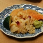 栄寿司 - 青柳の炙り