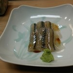 栄寿司 - 細魚昆布締め