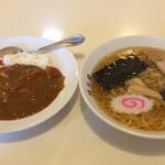 ラーメン+半カレー630円