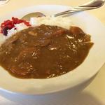 塩子屋食堂 - 半カレー（これでも半カレーです）