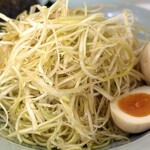 ラーメンショップ - ・ネギつけ麺 醤油 1,050円/税込
・替玉 半盛 100円/税込
・ネギ 150円/税込
・味玉 150円/税込