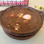 エルベ - ビーフシチュー1800円　玉子100円