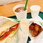 サブウェイ - ドリンク写真:ポテトドリンクセット