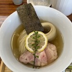 ユナイテッド ヌードル アメノオト - 昆布水つけ麺　醤油