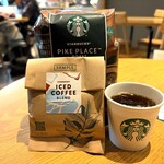 スターバックスコーヒー - ドリンク写真:アイス珈琲＆パイクプレイスロースト