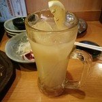 一軒め酒場 - 白バクハイ290円