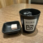 牛角食べ放題専門店 - ラードと消化用氷