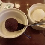 文明堂茶館 ル・カフェ - こしあんと生クリーム