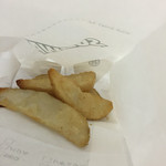 サブウェイ - サイドメニューポテト（半分食べた後）
