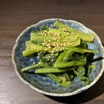 炭火焼肉 焼きしゃぶ にく式 - ほうれん草ナムル