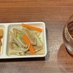 陳家私菜 - 紹興酒とお通し